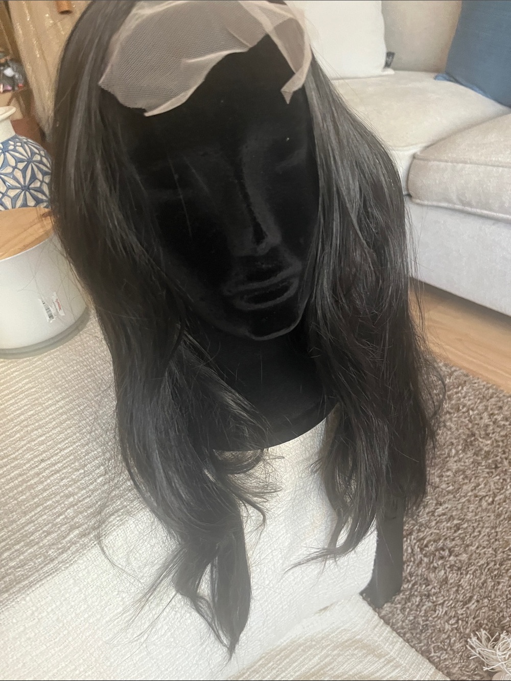 Natural Black Lace Front Wig - Classic Long Waves